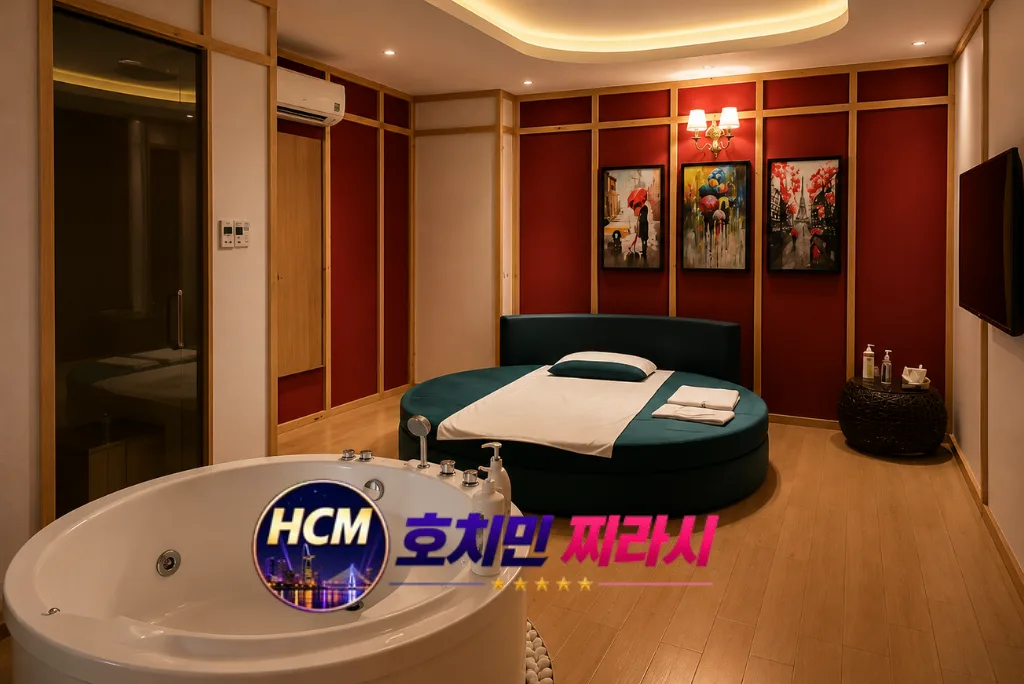 호치민 린체리 스파 실내 모습입니다.